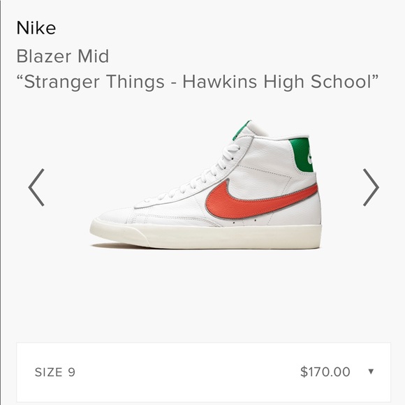 blazer mid hawkins high